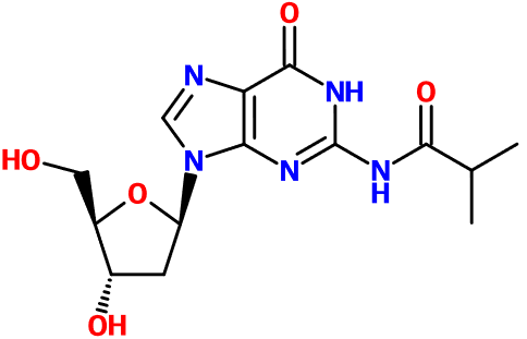 MC081304 N2-Isobutyryl-2'-deoxyguanosine (图片) MC081304 N2-Isobutyryl-2'-deoxyguanosine